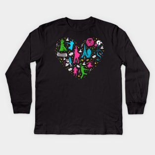 I Love Broadway Kids Long Sleeve T-Shirt